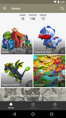 Emulate Android APK FANDOM for: Dragon Story
