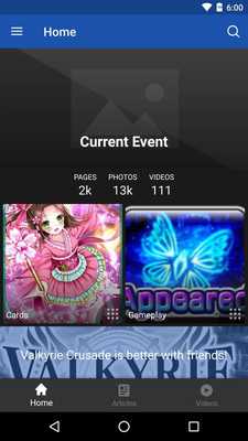 Emulate Android APK FANDOM for: Valkyrie Crusade