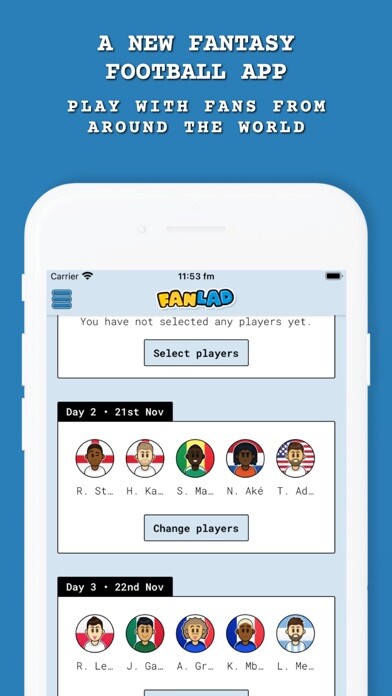 Emulate iPhone app FanLad - fantasy football using MyAndroid Emulate iPhone app FanLad - fantasy football using MyAndroid