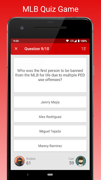Run android online APK Fan Quiz for MLB from MyAndroid or emulate Fan Quiz for MLB using MyAndroid
