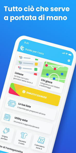 Run android online APK Fantacalcio ® : la guida per lasta perfetta from MyAndroid or emulate Fantacalcio ® : la guida per lasta perfetta using MyAndroid