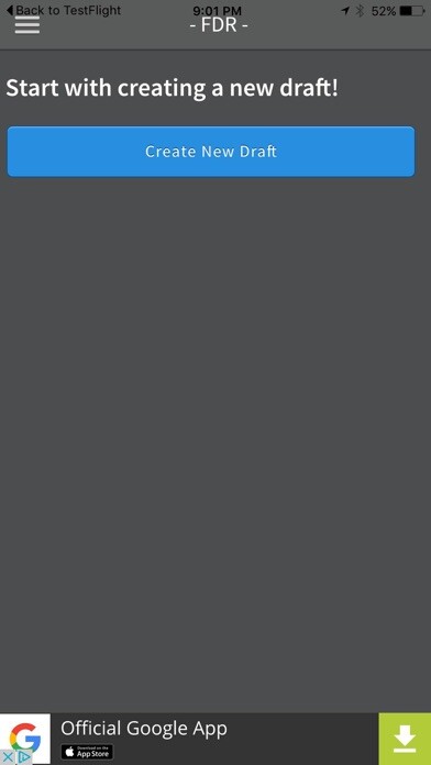Emulate iPhone app Fantasy Draft Randomizer using MyAndroid Emulate iPhone app Fantasy Draft Randomizer using MyAndroid