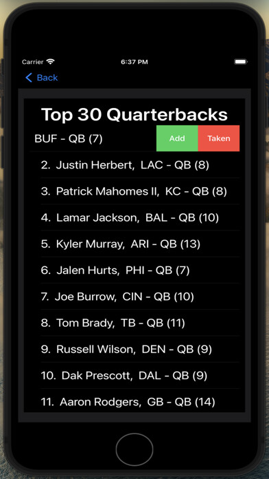 Emulate iPhone app Fantasy FB Draft Kit using MyAndroid Emulate iPhone app Fantasy FB Draft Kit using MyAndroid