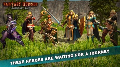 Emulate iPhone app Fantasy Heroes: Epic Raid RPG using MyAndroid