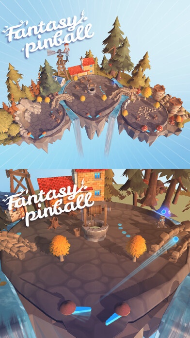 Emulate iPhone app Fantasy Pinball: Free Adventure Arcade 3D using MyAndroid