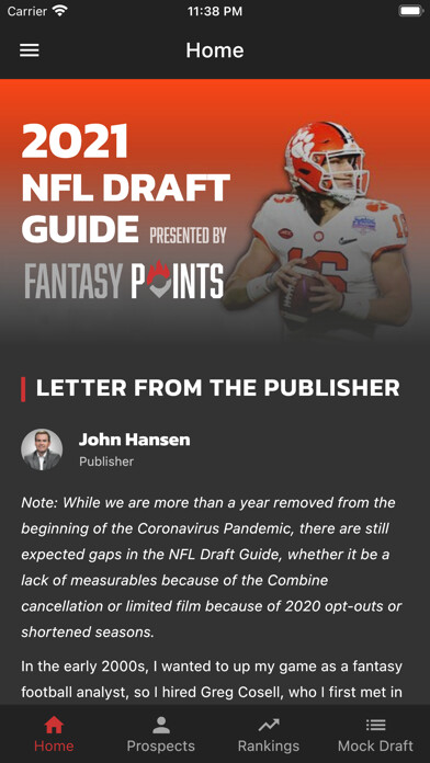 Emulate iPhone app Fantasy Points Prospect Guide using MyAndroid Emulate iPhone app Fantasy Points Prospect Guide using MyAndroid