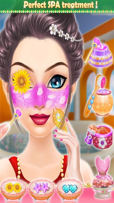 Emulate iPhone app Fantasy Princess Life using MyAndroid