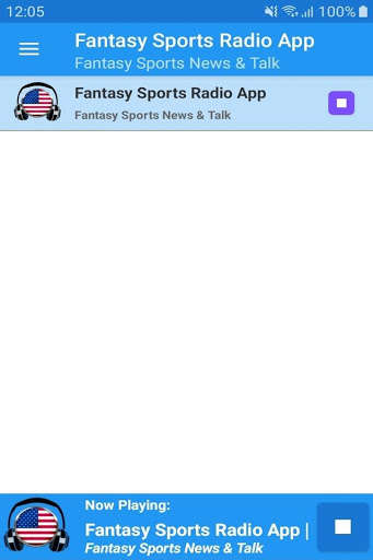 Run android online APK Fantasy Sports Radio App USA Free Online from MyAndroid or emulate Fantasy Sports Radio App USA Free Online using MyAndroid