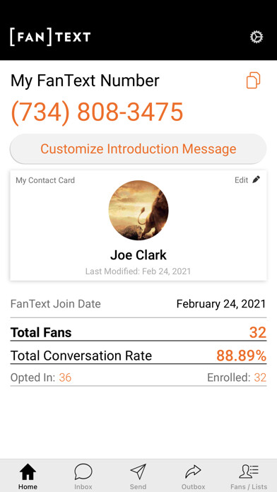 Emulate iPhone app Fantext using MyAndroid Emulate iPhone app Fantext using MyAndroid