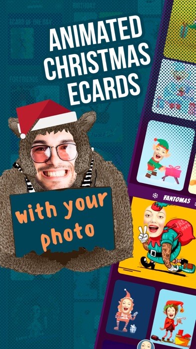 Emulate iPhone app Fantomas animated eCards using MyAndroid