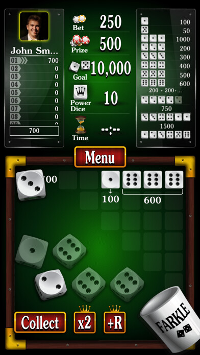Emulate iPhone app Farkle Craps: Dice Game Online using MyAndroid