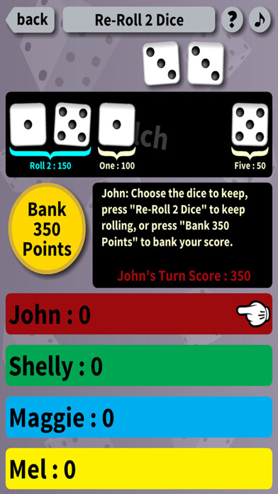 Emulate iPhone app Farkle Fever using MyAndroid