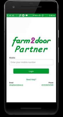Emulate Android APK Farm2Door Partner Emulate Android APK Farm2Door Partner