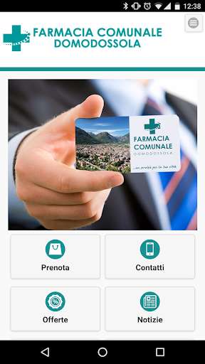 Run android online APK Farmacia Comunale Domodossola from MyAndroid or emulate Farmacia Comunale Domodossola using MyAndroid Run android online APK Farmacia Comunale Domodossola from MyAndroid or emulate Farmacia Comunale Domodossola using MyAndroid