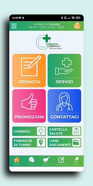 Run android online APK Farmacia Comunale Terracina from MyAndroid or emulate Farmacia Comunale Terracina using MyAndroid