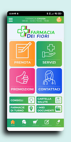 Run android online APK Farmacia dei Fiori from MyAndroid or emulate Farmacia dei Fiori using MyAndroid