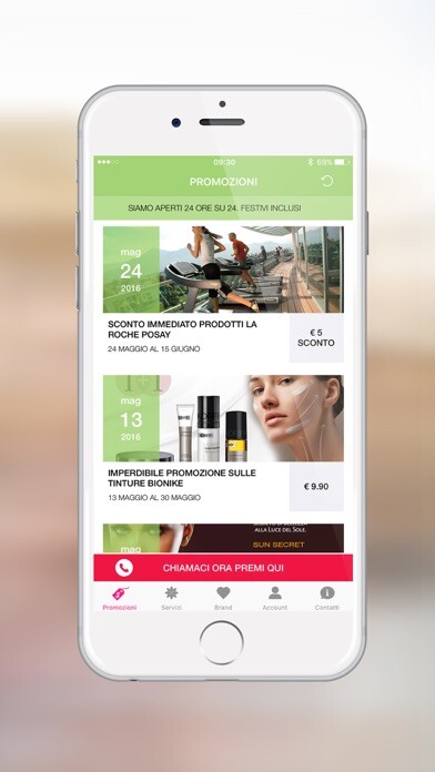 Emulate iPhone app Farmacia Dott.ssa Chiga using MyAndroid Emulate iPhone app Farmacia Dott.ssa Chiga using MyAndroid
