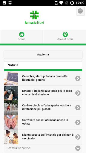 Run android online APK Farmacia Frizzi from MyAndroid or emulate Farmacia Frizzi using MyAndroid