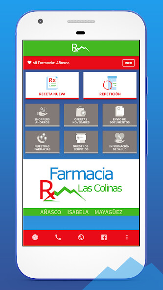 Run android online APK Farmacia Las Colinas from MyAndroid or emulate Farmacia Las Colinas using MyAndroid