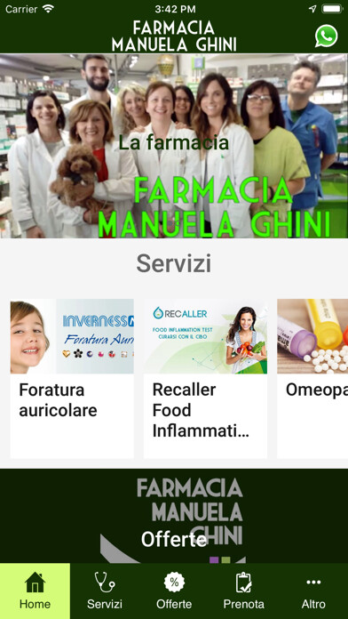 Emulate iPhone app Farmacia Manuela Ghini using MyAndroid Emulate iPhone app Farmacia Manuela Ghini using MyAndroid