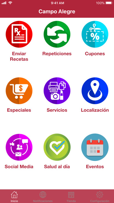 Emulate iPhone app Farmacia PR Campo Alegre using MyAndroid Emulate iPhone app Farmacia PR Campo Alegre using MyAndroid