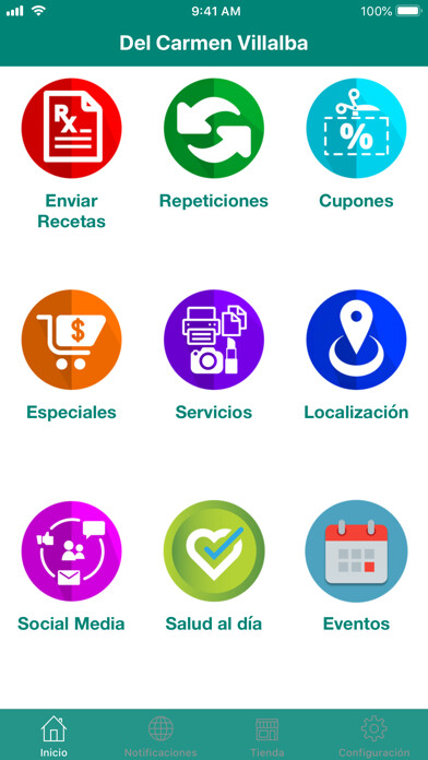 Emulate iPhone app FarmaciaPR Del Carmen Villalba using MyAndroid Emulate iPhone app FarmaciaPR Del Carmen Villalba using MyAndroid