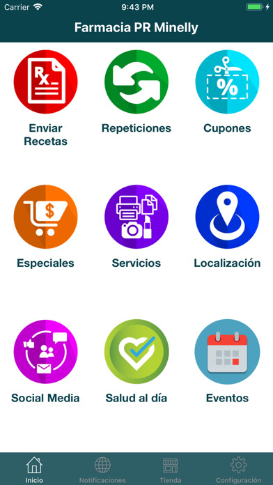 Emulate iPhone app FarmaciaPR Minelly using MyAndroid Emulate iPhone app FarmaciaPR Minelly using MyAndroid