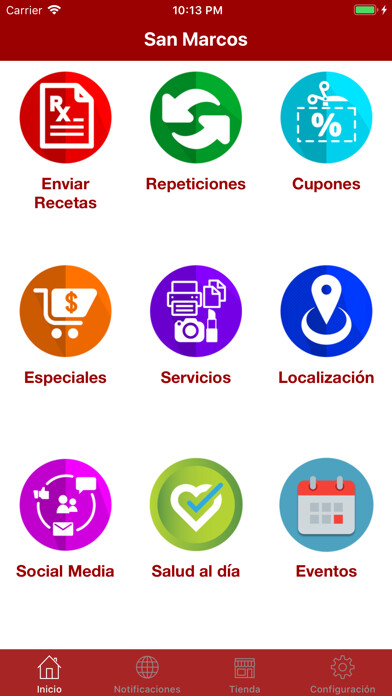 Emulate iPhone app Farmacia PR San Marcos using MyAndroid Emulate iPhone app Farmacia PR San Marcos using MyAndroid