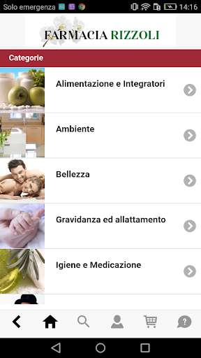 Run android online APK Farmacia Rizzoli from MyAndroid or emulate Farmacia Rizzoli using MyAndroid