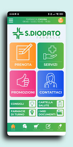 Run android online APK Farmacia San Diodato from MyAndroid or emulate Farmacia San Diodato using MyAndroid