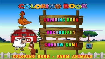 Emulate iPhone app Farm Animals Coloring Book For Kids - First Words using MyAndroid Emulate iPhone app Farm Animals Coloring Book For Kids - First Words using MyAndroid