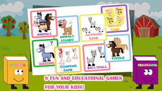 Emulate iPhone app Farm Animals Toddler Preschool FREE - All in 1 Educational Puzzle Games for Kids using MyAndroid Emulate iPhone app Farm Animals Toddler Preschool FREE - All in 1 Educational Puzzle Games for Kids using MyAndroid