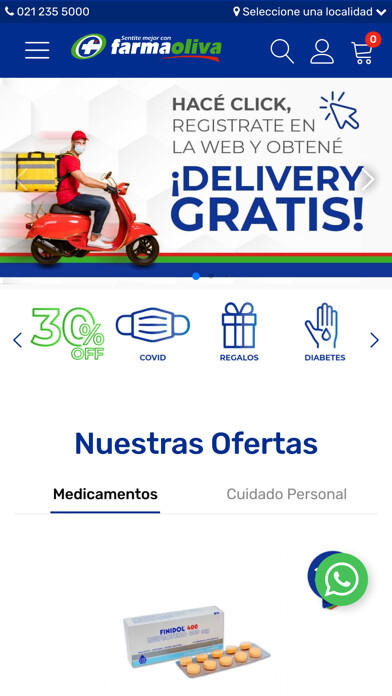 Emulate iPhone app Farmaoliva using MyAndroid Emulate iPhone app Farmaoliva using MyAndroid