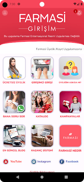 Run android online APK Farmasi Giri?im Üyelik / Kay?t from MyAndroid or emulate Farmasi Giri?im Üyelik / Kay?t using MyAndroid Run android online APK Farmasi Giri?im Üyelik / Kay?t from MyAndroid or emulate Farmasi Giri?im Üyelik / Kay?t using MyAndroid