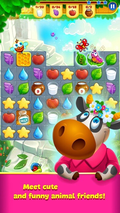 Emulate iPhone app Farm Charm: Match 3 King Mania using MyAndroid Emulate iPhone app Farm Charm: Match 3 King Mania using MyAndroid