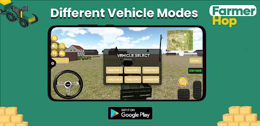 Run android online APK FarmerHop 3D from MyAndroid or emulate FarmerHop 3D using MyAndroid