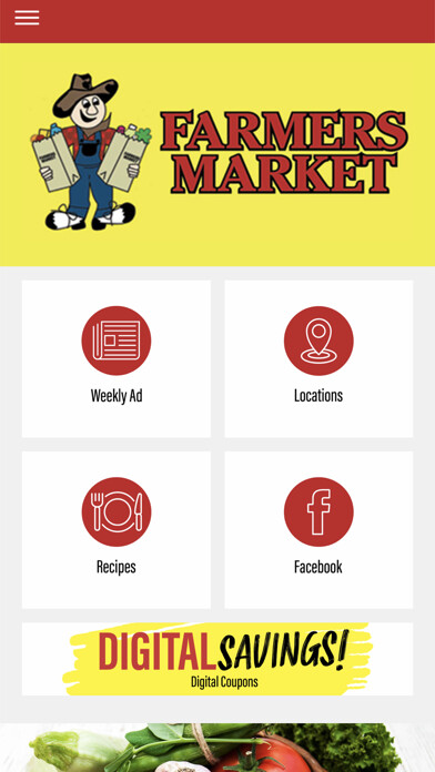 Emulate iPhone app Farmers Market AR using MyAndroid