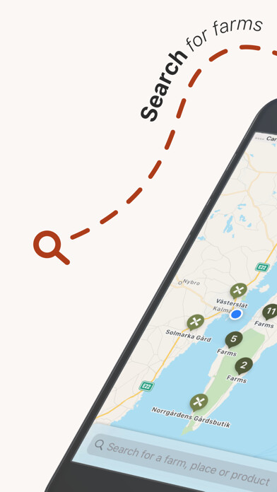 Emulate iPhone app Farmers Markets: Sweden using MyAndroid
