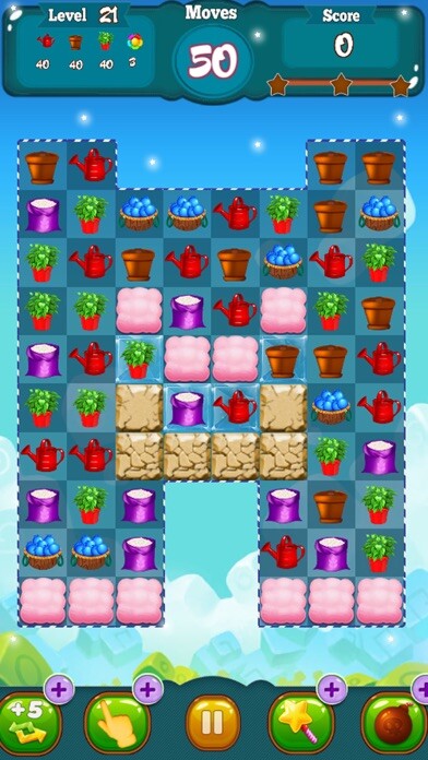 Emulate iPhone app Farm Garden Match 3 using MyAndroid Emulate iPhone app Farm Garden Match 3 using MyAndroid