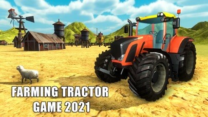 Emulate iPhone app Farming Tractor Trolley Games using MyAndroid