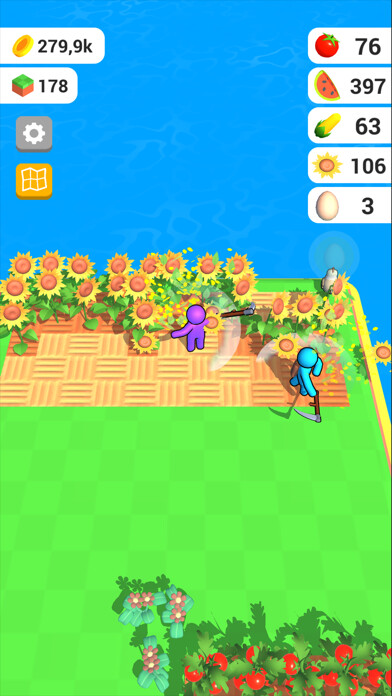 Emulate iPhone app Farm Land: Farming Life Game using MyAndroid
