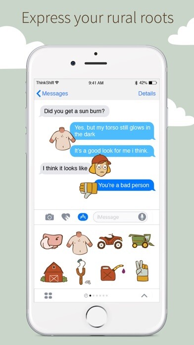 Emulate iPhone app Farmoji Stickers using MyAndroid Emulate iPhone app Farmoji Stickers using MyAndroid