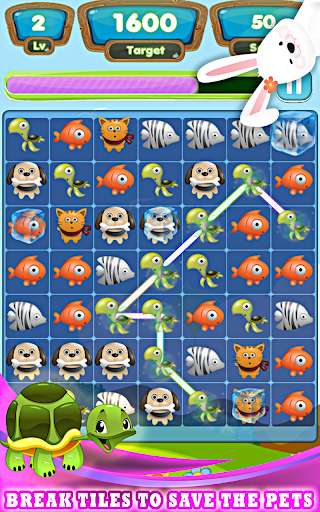 Run android online APK Farm Pet Rescue Game : Match 3 Puzzle Pet Quest from MyAndroid or emulate Farm Pet Rescue Game : Match 3 Puzzle Pet Quest using MyAndroid