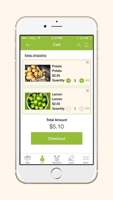 Emulate iPhone app FarmRaiser, LLC using MyAndroid