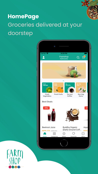 Emulate iPhone app Farmshop Nepal using MyAndroid Emulate iPhone app Farmshop Nepal using MyAndroid