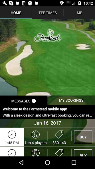 Run android online APK Farmstead Golf Tee Times from MyAndroid or emulate Farmstead Golf Tee Times using MyAndroid Run android online APK Farmstead Golf Tee Times from MyAndroid or emulate Farmstead Golf Tee Times using MyAndroid
