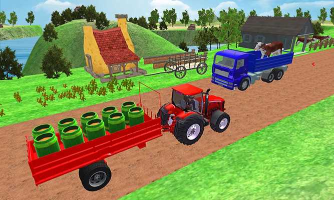 Emulate Android APK Farm Transport Tractor Games 2018