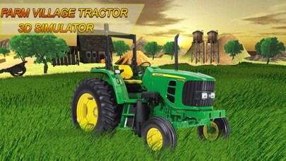 Emulate iPhone app Farm Village Tractor - 3d simulator using MyAndroid