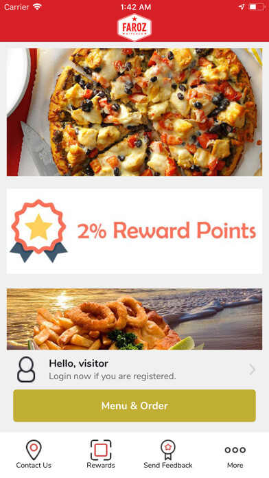 Emulate iPhone app Faroz Kitchen using MyAndroid Emulate iPhone app Faroz Kitchen using MyAndroid