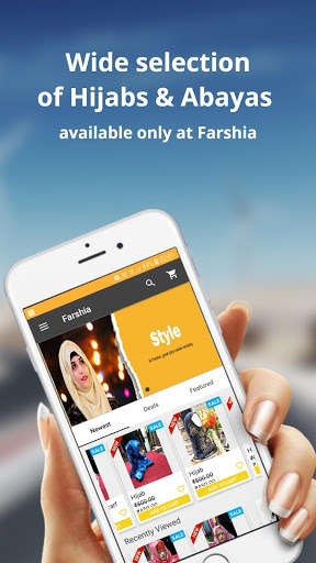 Run android online APK Farshia - Shop for Hijab, Abaya and More from MyAndroid or emulate Farshia - Shop for Hijab, Abaya and More using MyAndroid